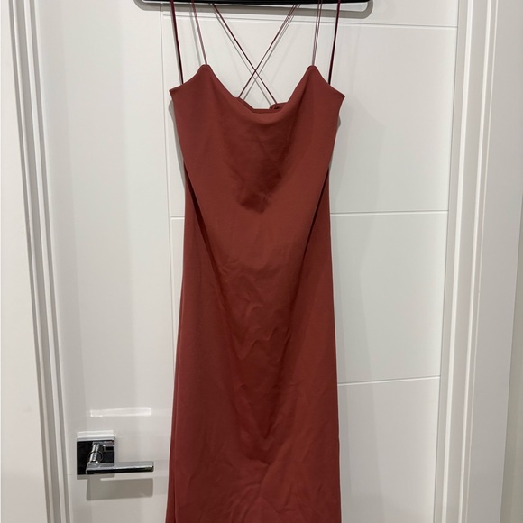 Dynamite Dresses & Skirts - Dynamite Terracotta Backless Dress